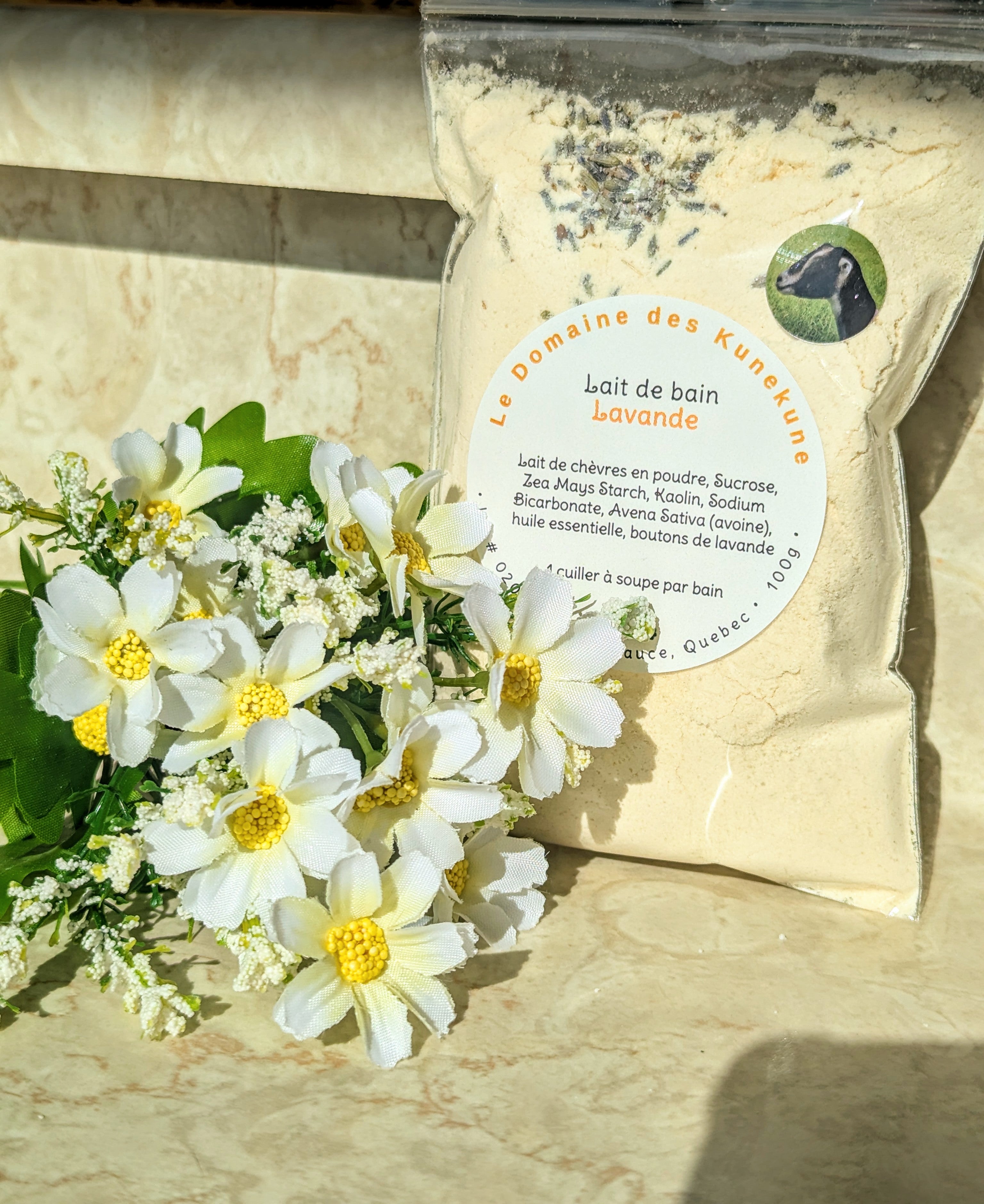 Lait de bain lavande