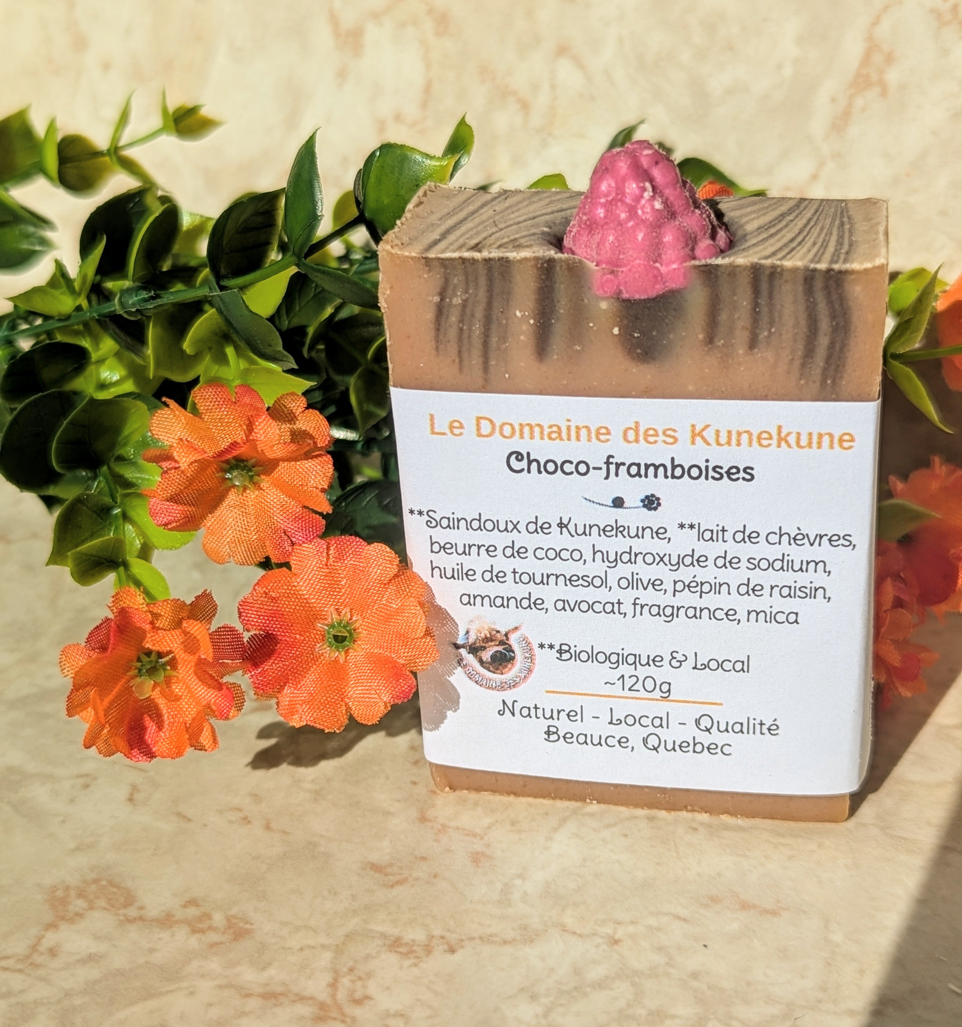 Savon au saindoux de Kunekune et Lait de chèvre