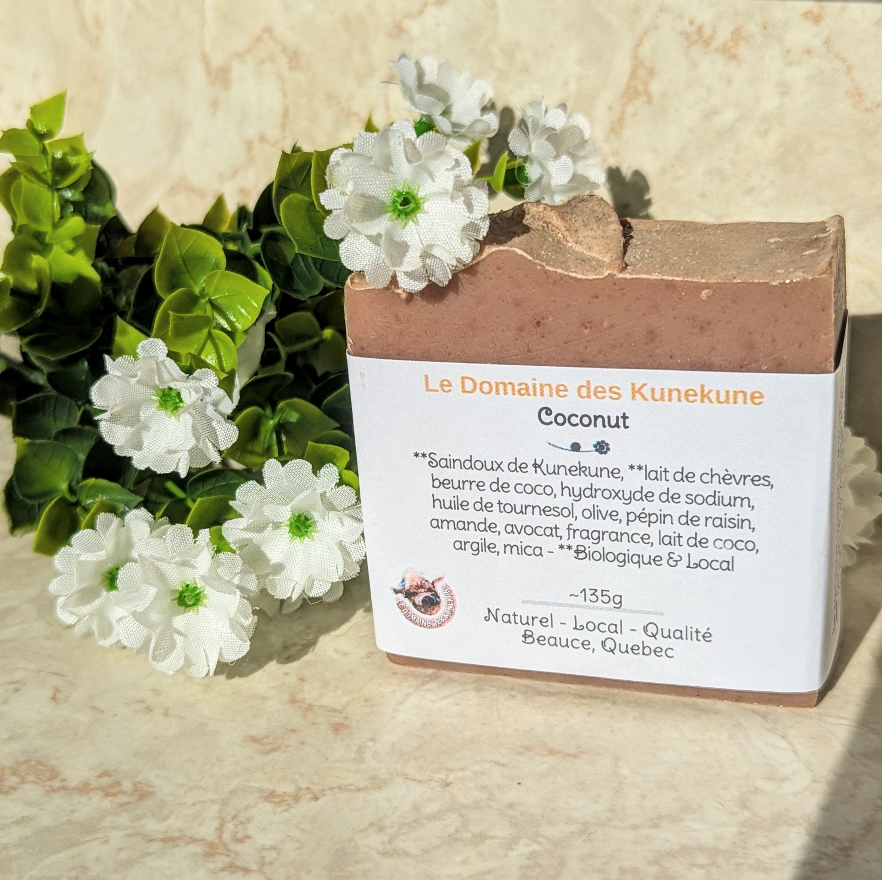 Savon au saindoux de Kunekune & Lait de chèvre