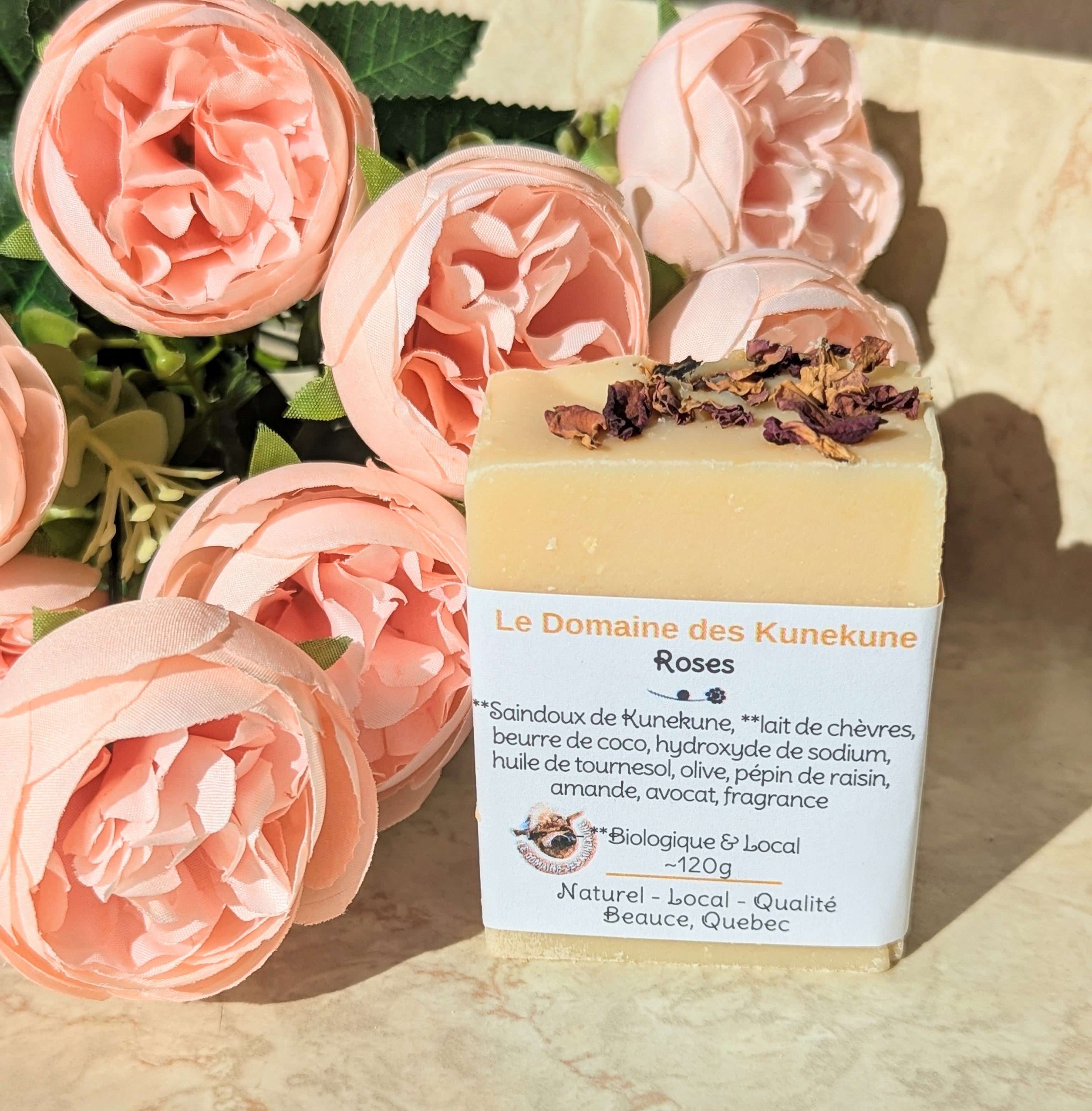 savon au saindoux de Kunekune & Lait de chèvre