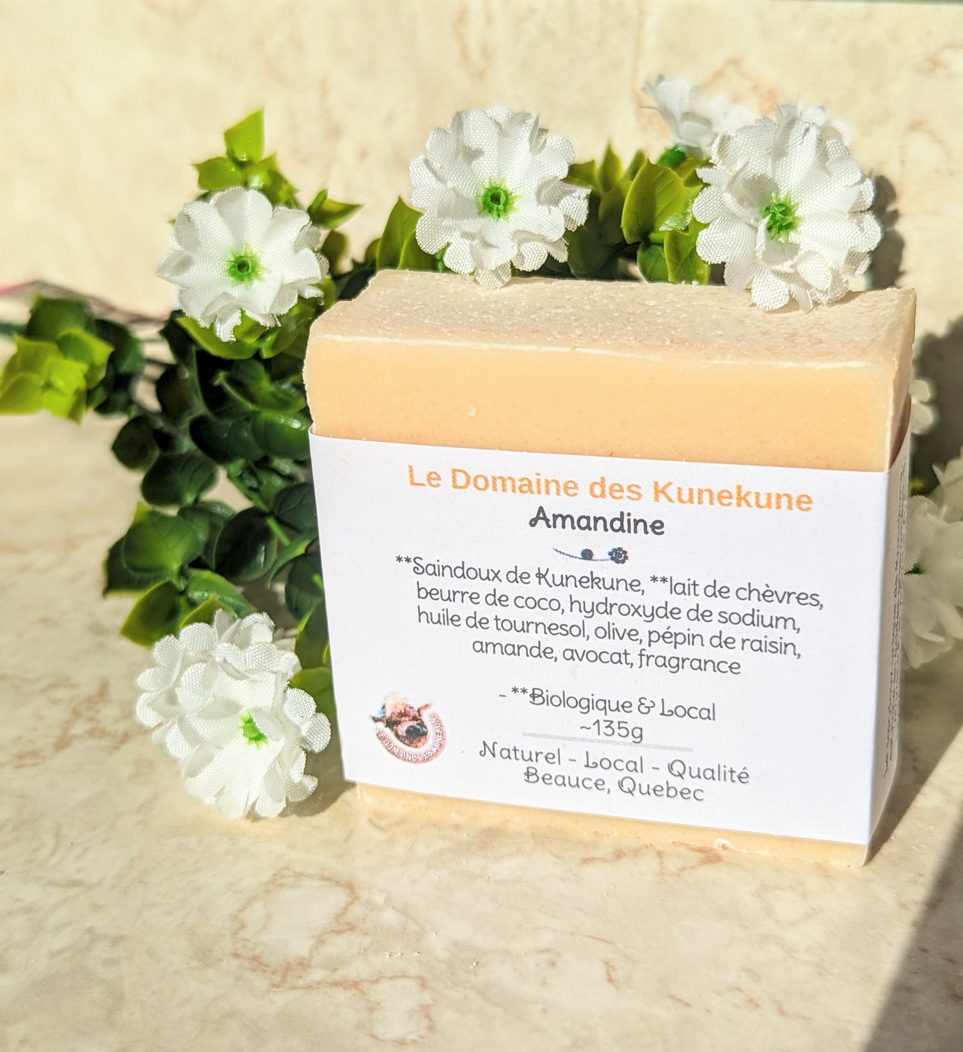 Savon au saindoux de Kunekune & Lait de chèvre