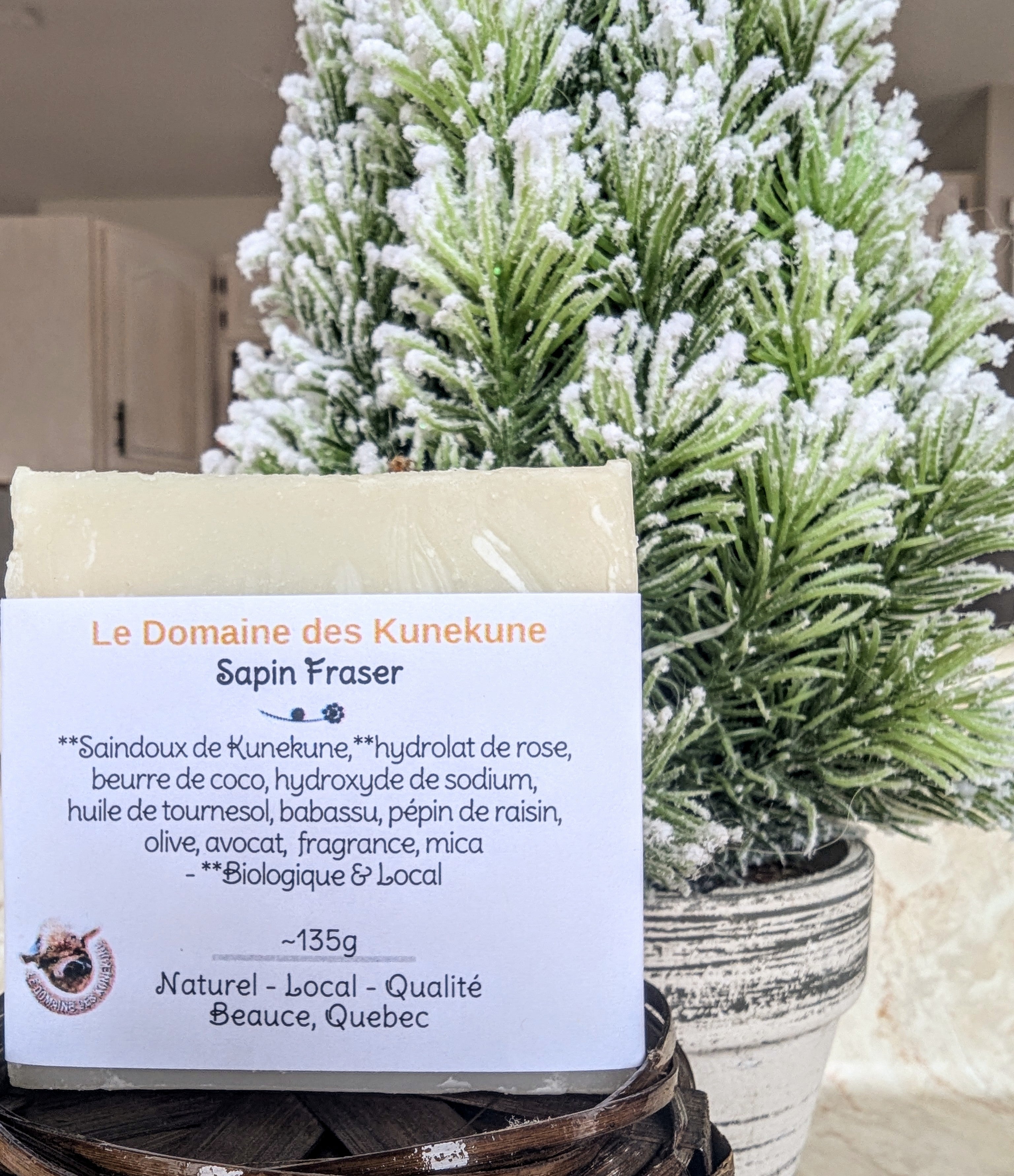 Savon au saindoux de Kunekune